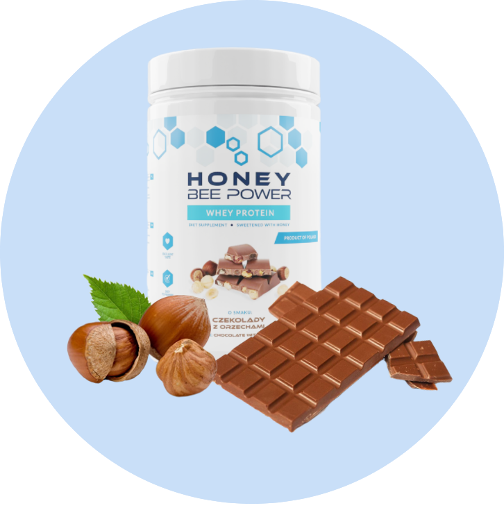 chocolate and hazelnut protein