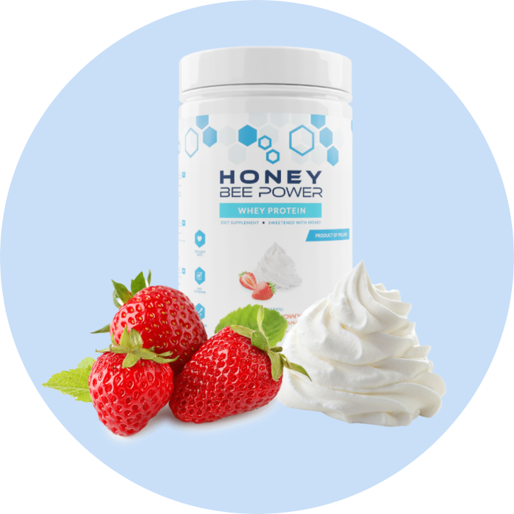 strawberry and heavy cream protein